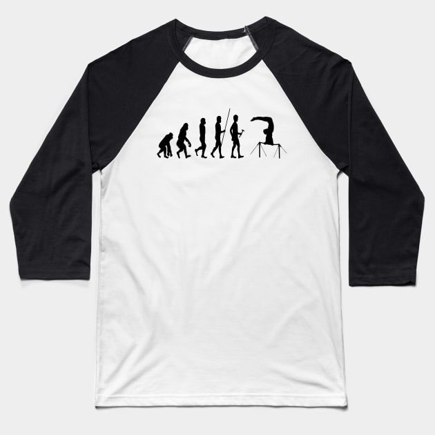i love gymnastics funny gymnastics gift Baseball T-Shirt by Vine Time T shirts